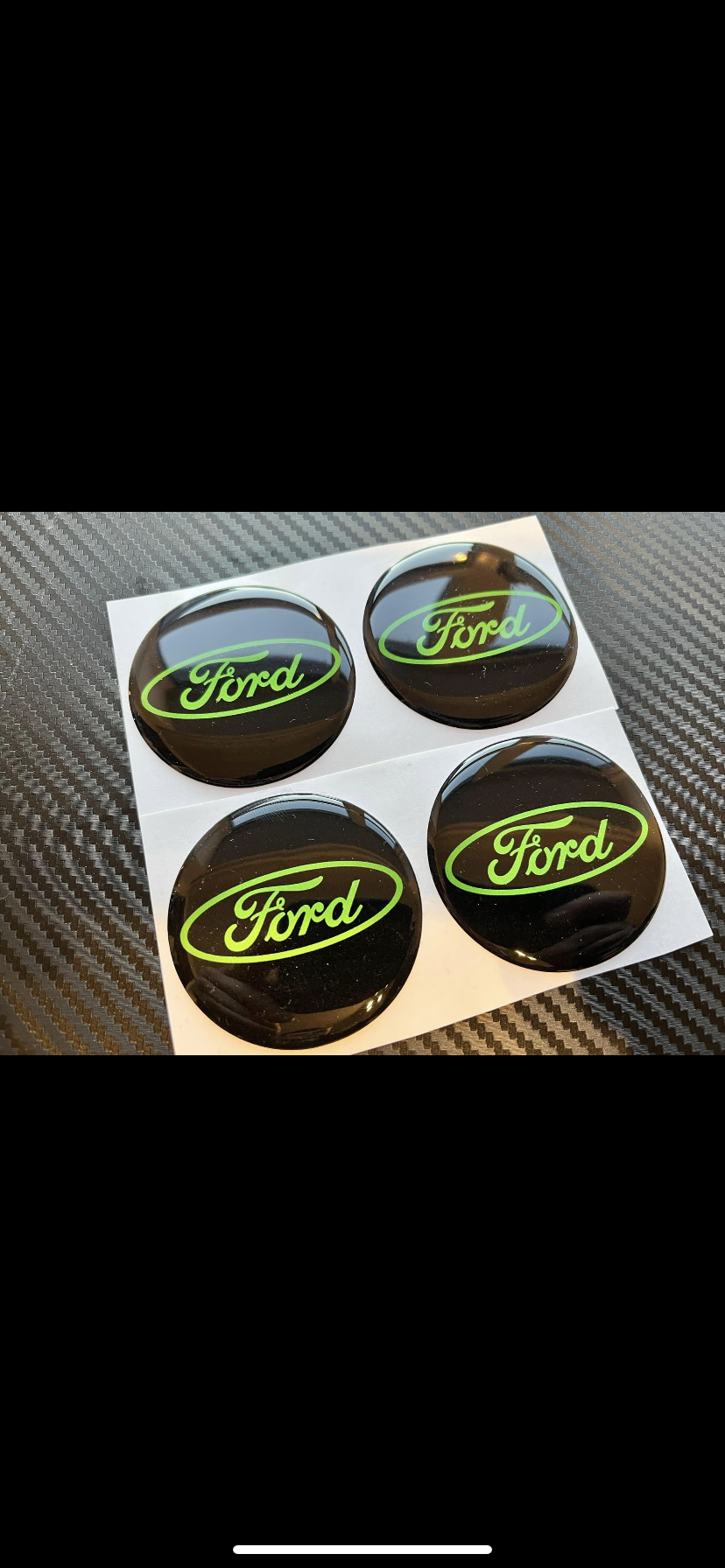 Ford 55mm Wheel Centre Gels