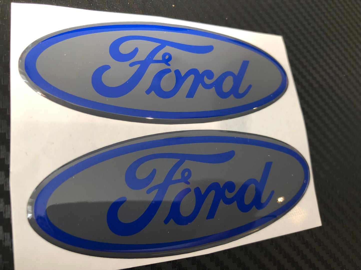 Ford TRANSIT Custom Gel Badges (front & back ONLY)