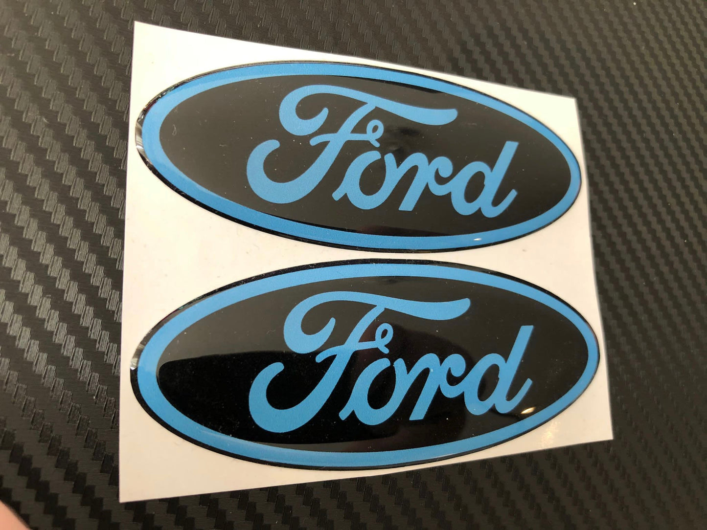 Ford TRANSIT Custom Gel Badges (front & back ONLY)