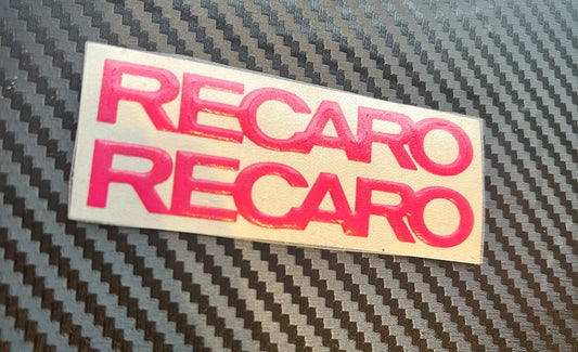 Recaro Seat Inlay Gels